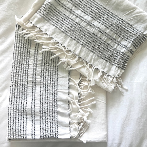 Olive & Linen Turkish Bath Towel Set - Picture 7 of 7